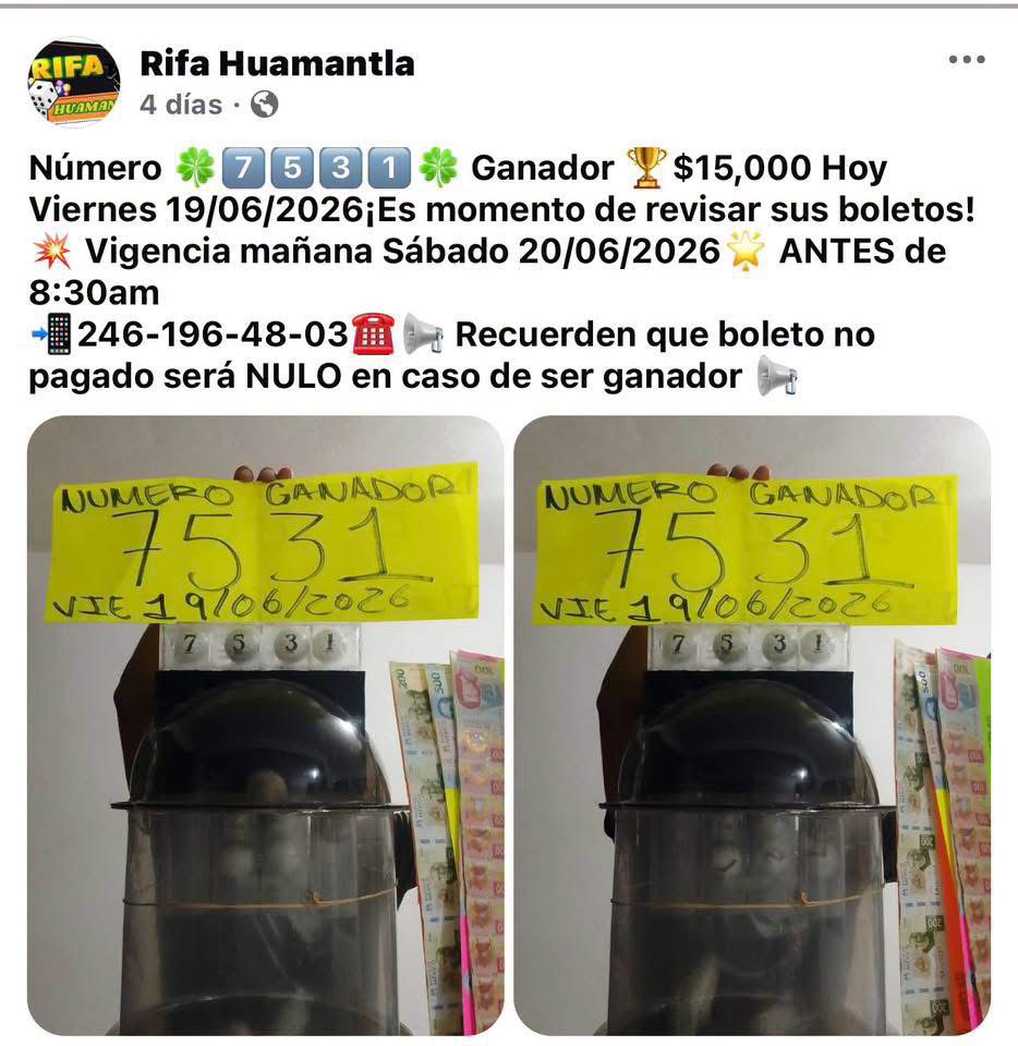 Salvador Santos Cedillo llama a la ciudadanía de Huamantla a extremar precauciones ante rifas y sorteos